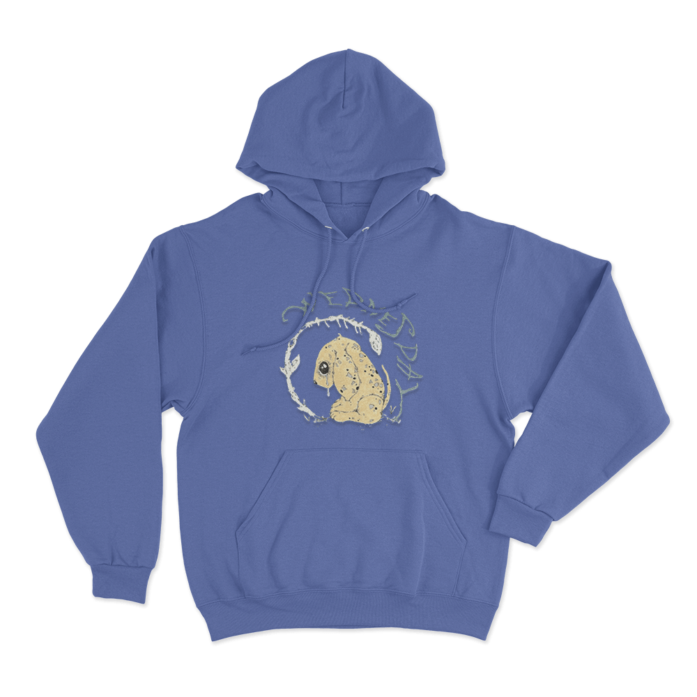 Plant Pup Unisex Hoodie Blue Plant Pup Unisex Hoodie Blue