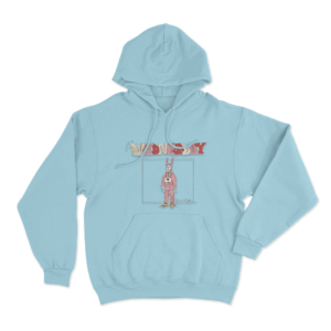 Wednesday 2025 Unisex Hoodie Sky Blue