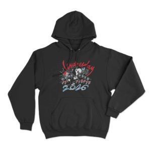 Wednesday 2026 Unisex Hoodie Black