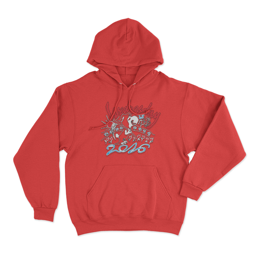 Wednesday 2026 Unisex Hoodie Red Wednesday 2026 Unisex Hoodie Red