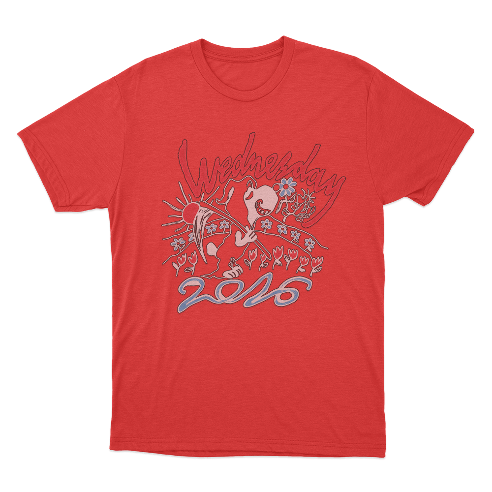 Wednesday 2026 Unisex T Shirt Red Wednesday 2026 Unisex T Shirt Red
