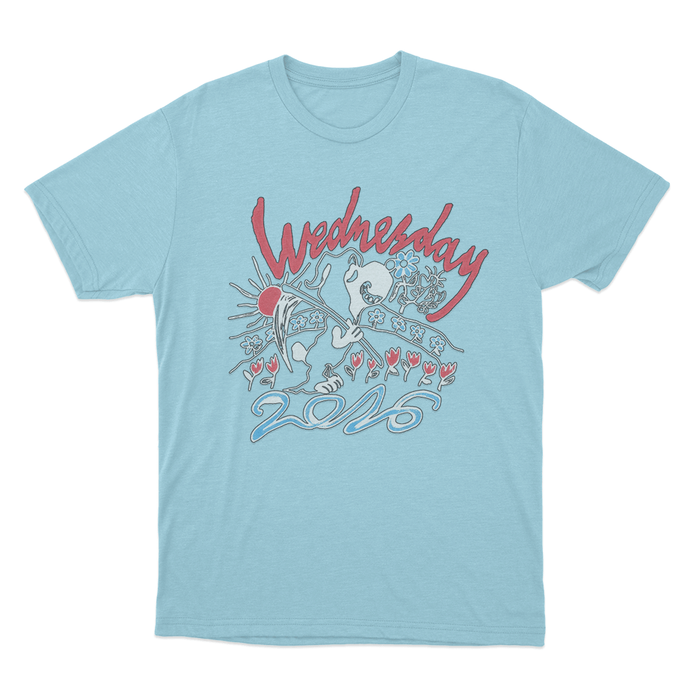 Wednesday 2026 Unisex T Shirt Sky Blue Wednesday 2026 Unisex T Shirt Sky Blue