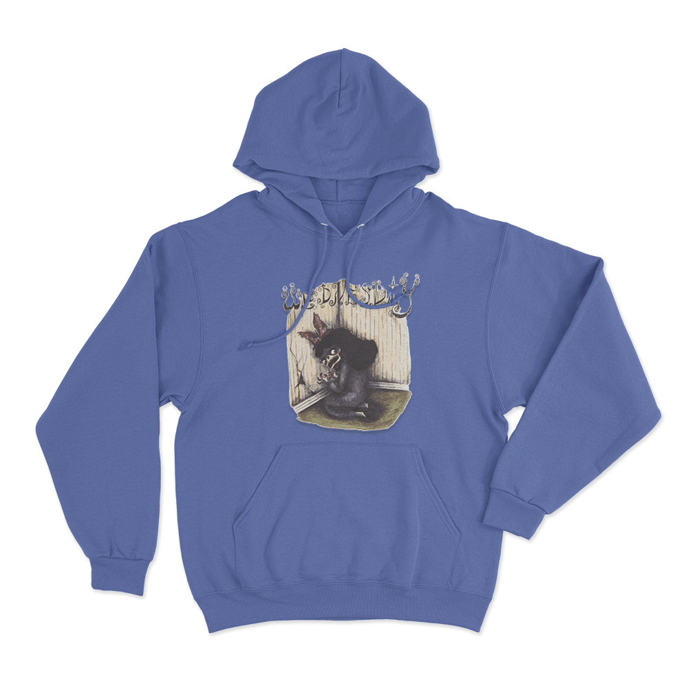 Wednesday Bleeds Cover Unisex Hoodie Blue Wednesday Bleeds Cover Unisex Hoodie Blue