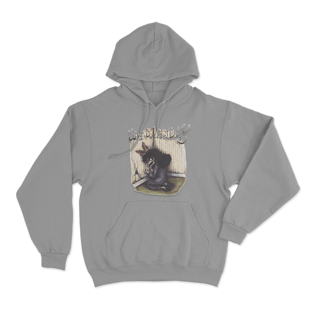 Wednesday Bleeds Cover Unisex Hoodie Grey Wednesday Bleeds Cover Unisex Hoodie Grey