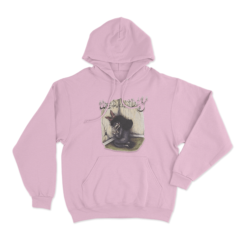 Wednesday Bleeds Cover Unisex Hoodie Pink Wednesday Bleeds Cover Unisex Hoodie Pink