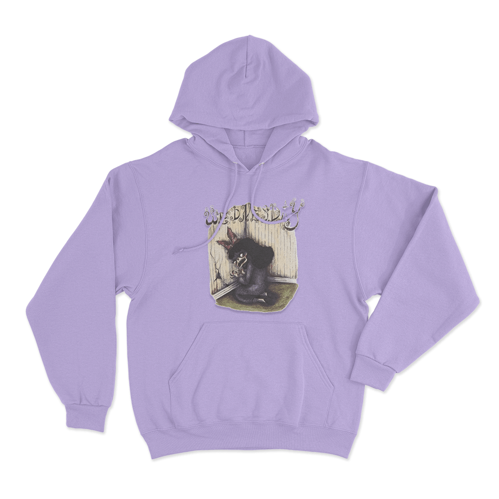 Wednesday Bleeds Cover Unisex Hoodie Purple Wednesday Bleeds Cover Unisex Hoodie Purple