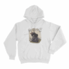 Wednesday Bleeds Cover Unisex Hoodie White