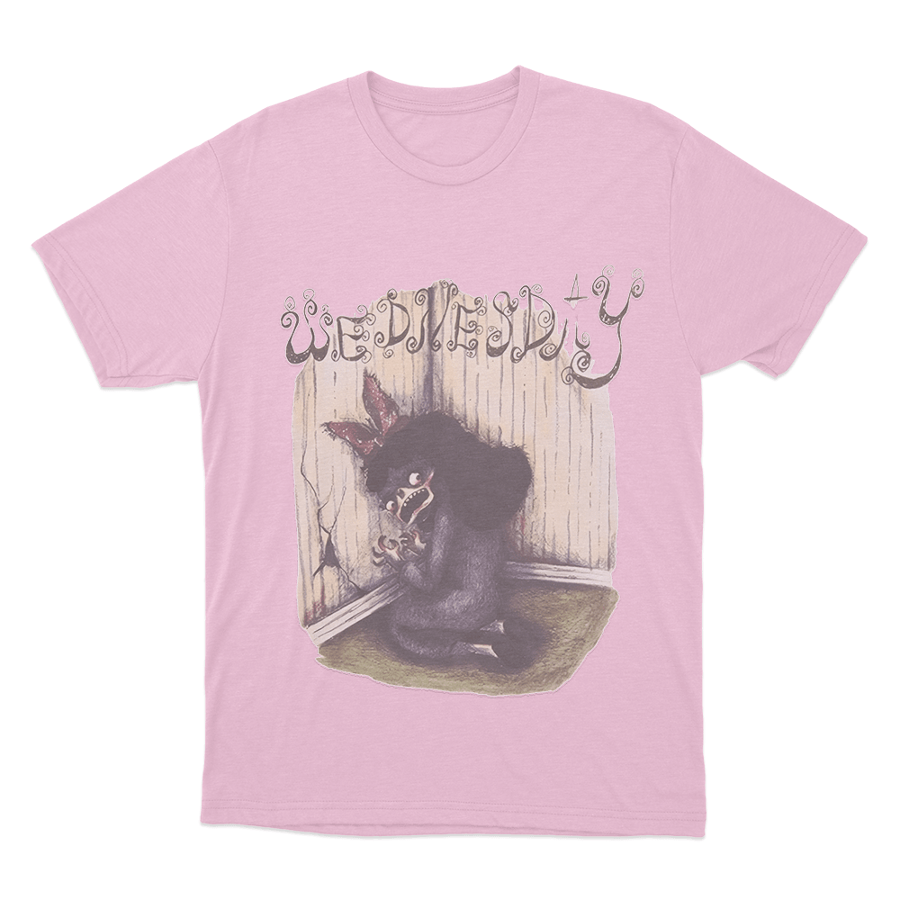 Wednesday Bleeds Cover Unisex T Shirt Pink Wednesday Bleeds Cover Unisex T Shirt Pink