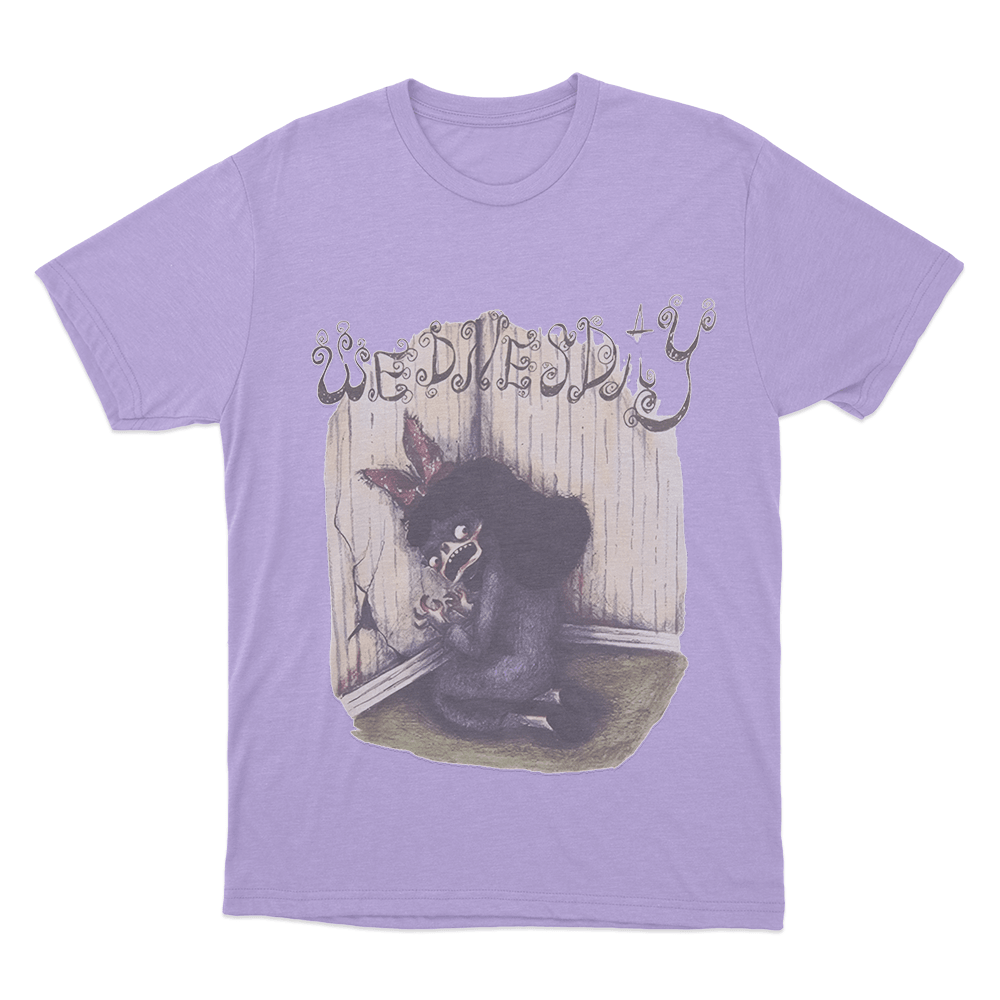 Wednesday Bleeds Cover Unisex T Shirt Purple Wednesday Bleeds Cover Unisex T Shirt Purple