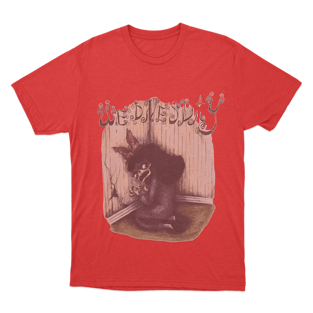 Wednesday Bleeds Cover Unisex T Shirt Red Wednesday Bleeds Cover Unisex T Shirt Red